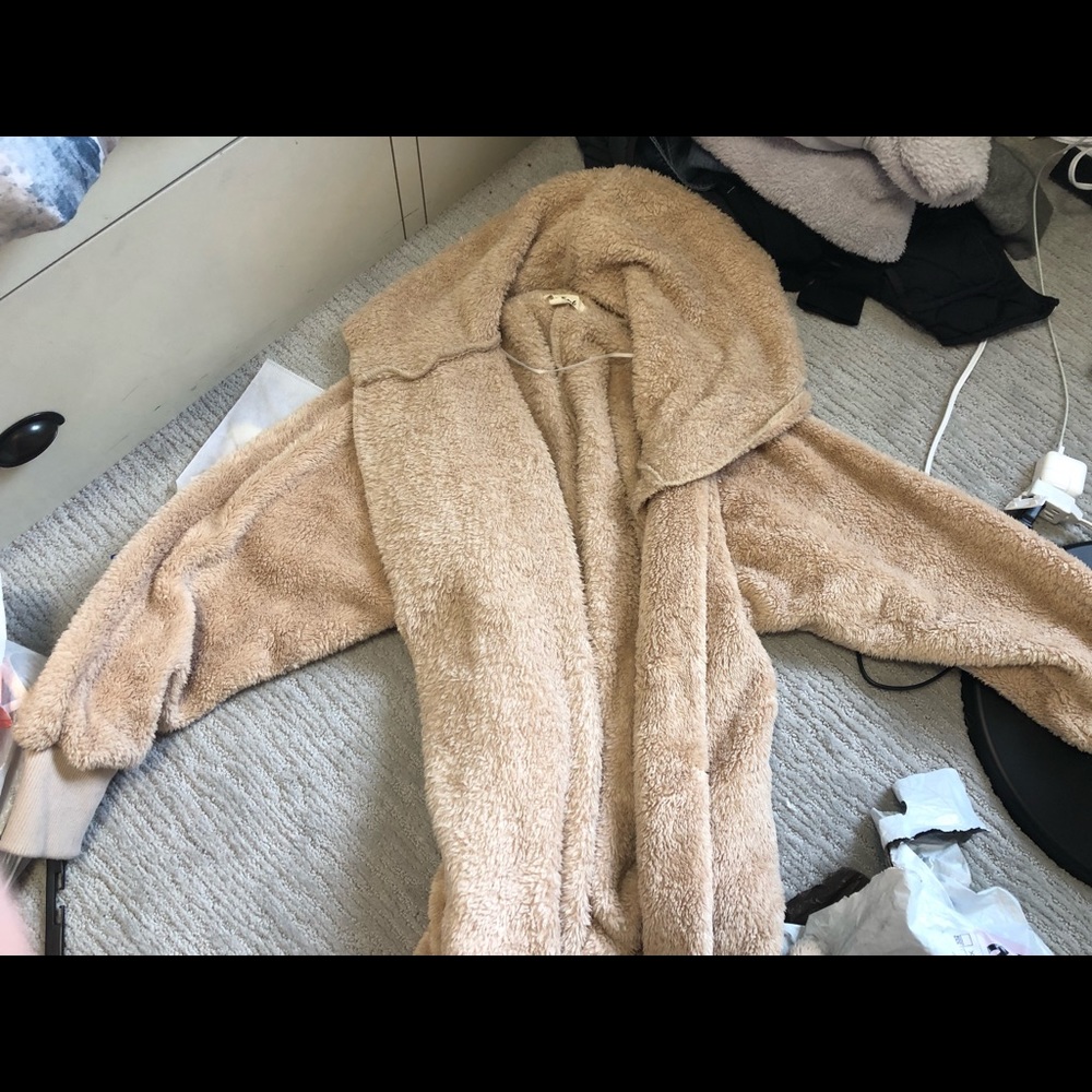 Bear coat New Vanilla Sky Boutique